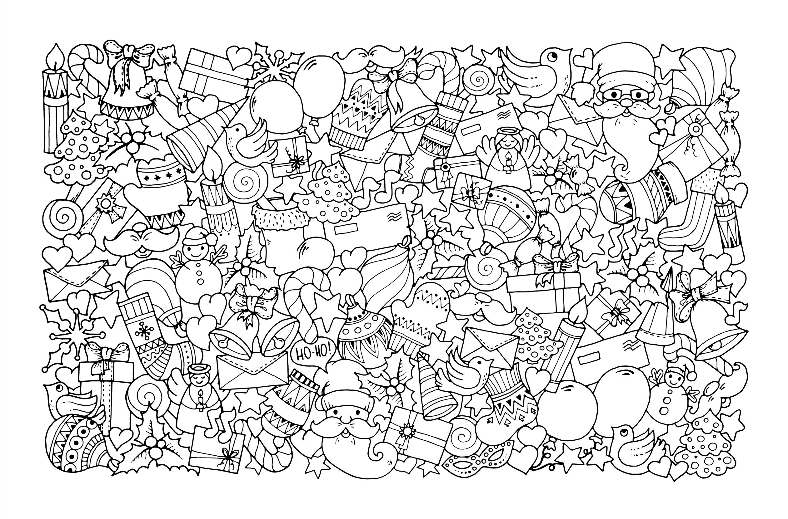 christmas coloring pages 2017