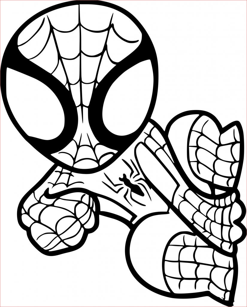 9 beau de dessin spiderman facile collection