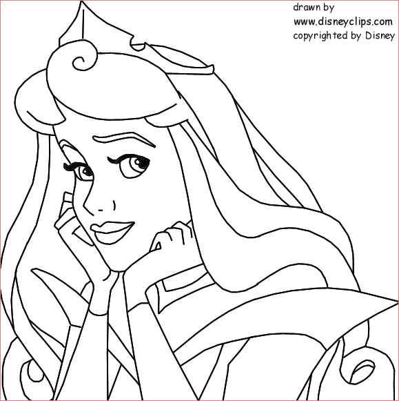aurora coloring pages photo