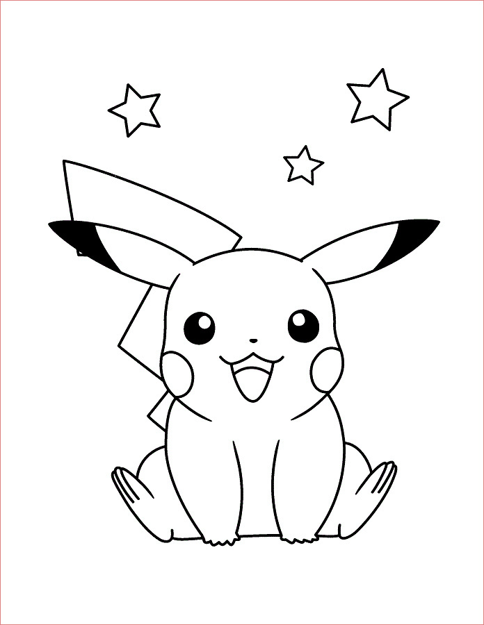 9 inspirant de dessin a imprimer pokemon mignon collection