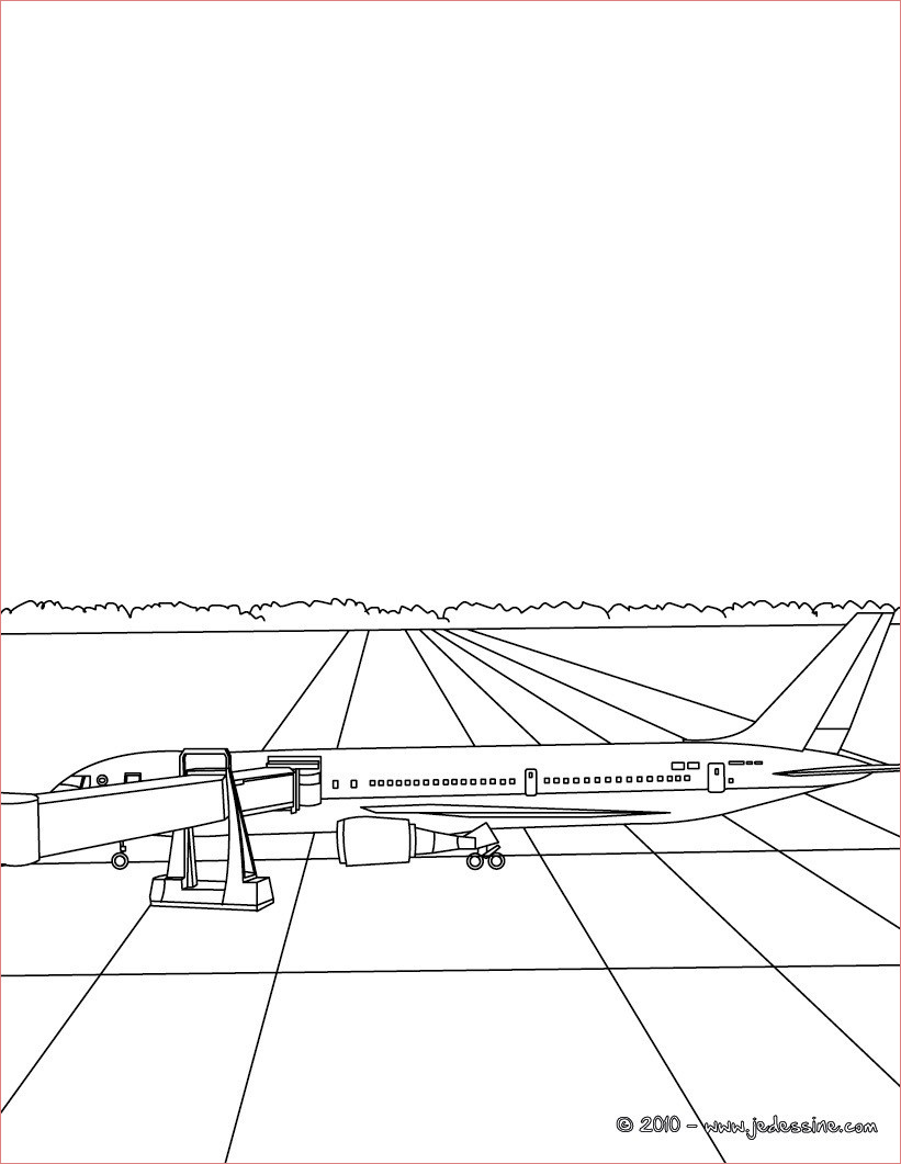 coloriage avion airbus a380