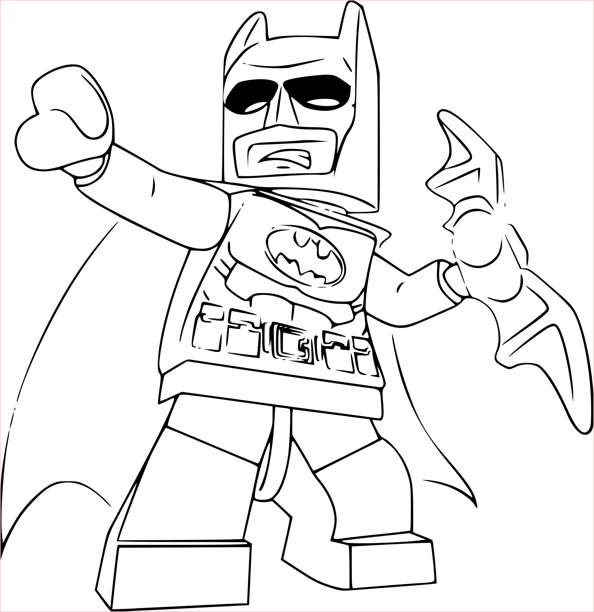 coloriage lego batman movie