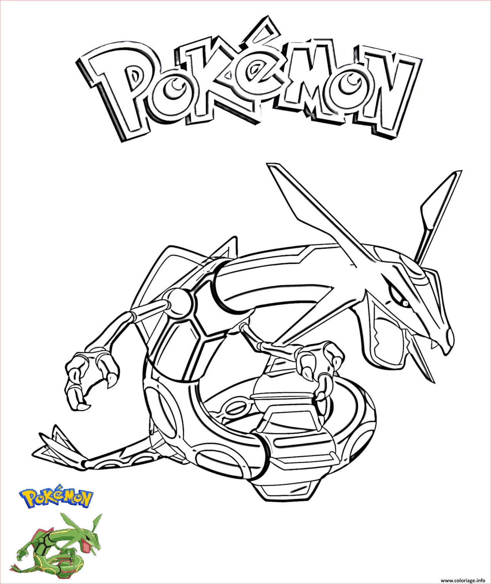 dessin imprimer pokemon zygarde