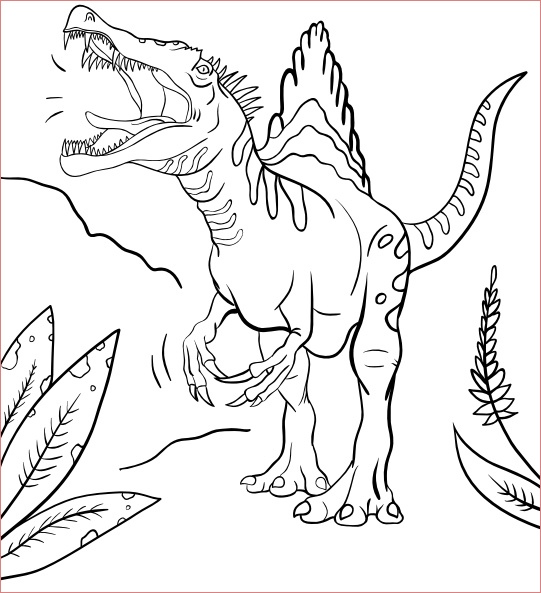 10 coloriages de dinosaures les plus connus