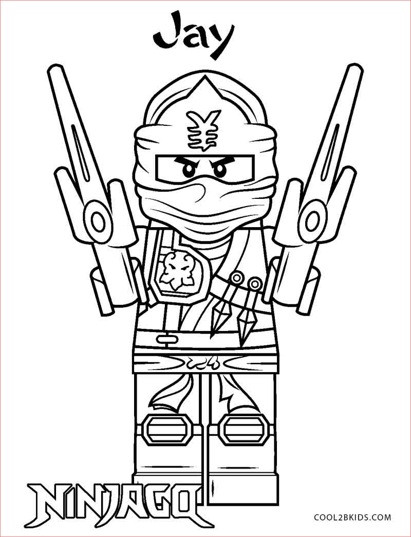 ninjago coloring pages