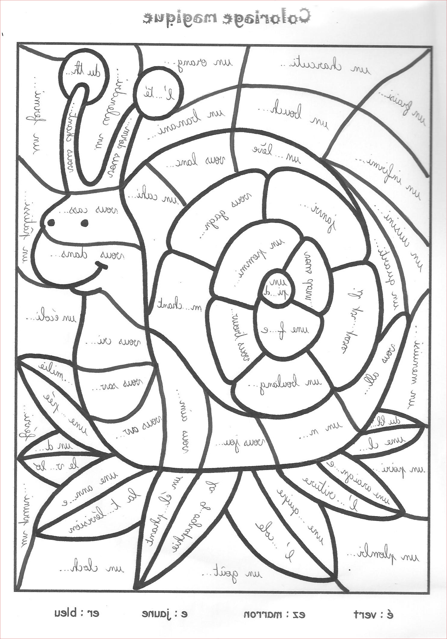 coloriage magique gs lettres cursives coloriage dessiner magique destine coloriage magique lettres de l alphabet