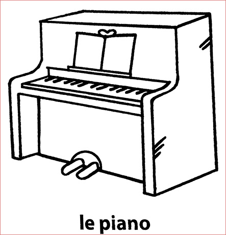 imagier piano
