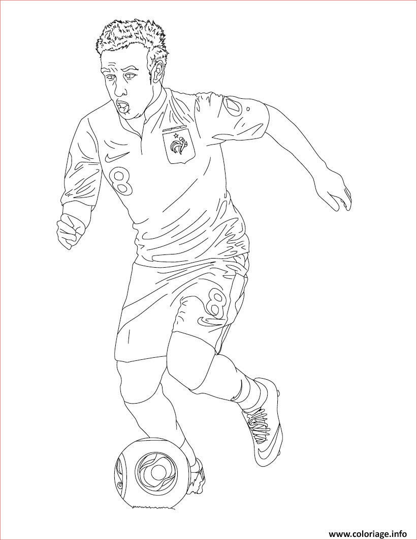 matthieu valbuena joueur de foot france coloriage