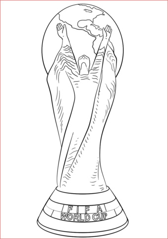 fifa world cup football trophy