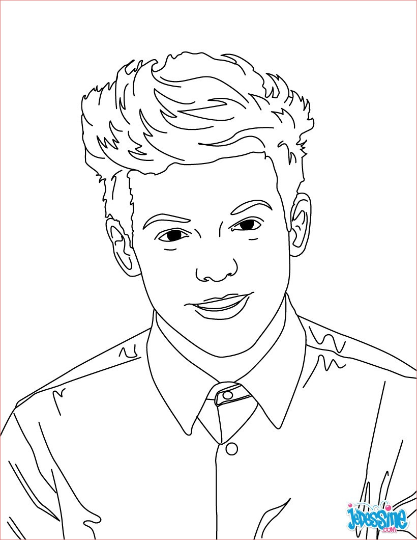 realistic teenage boy sketch templates