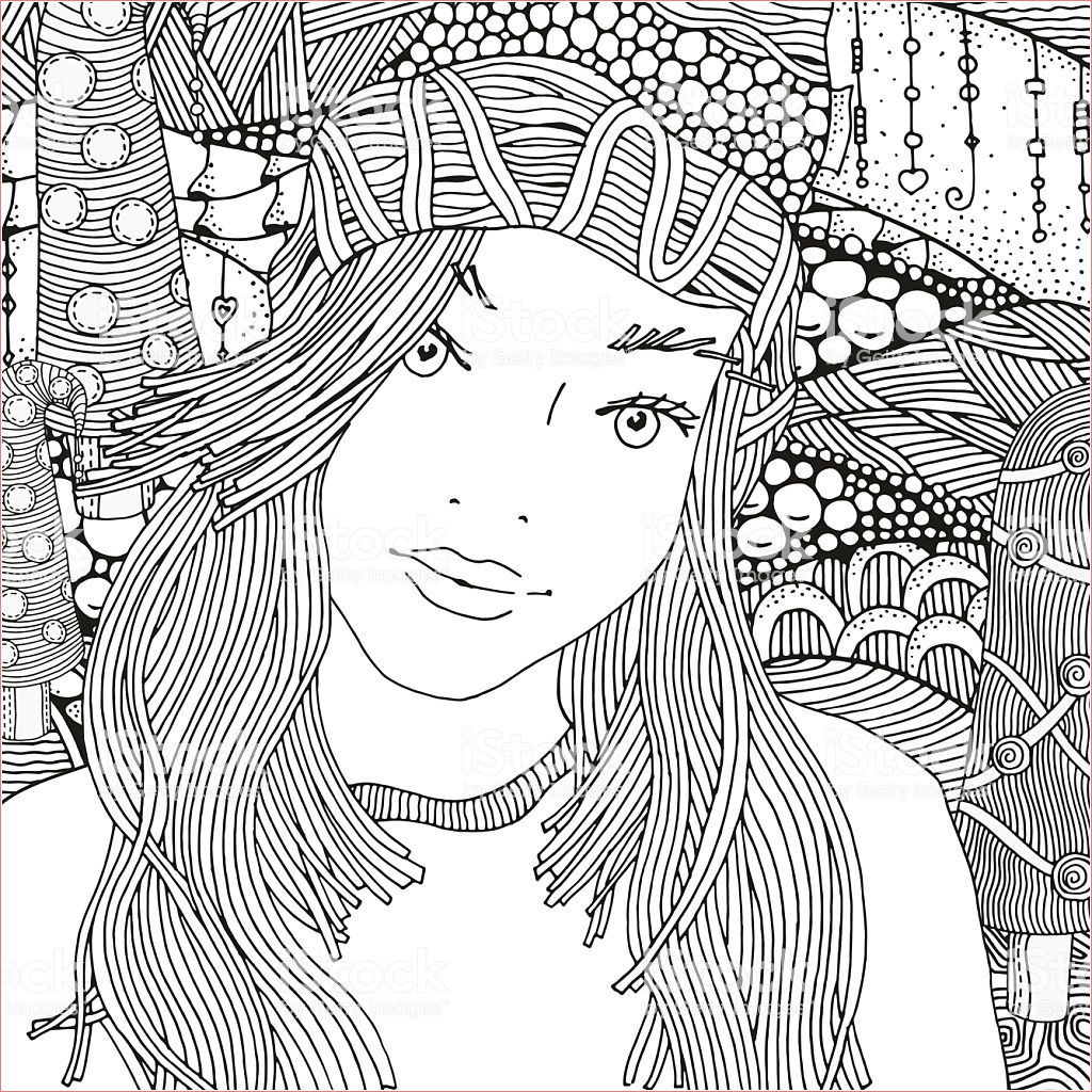 9 vivant coloriage adolescent filles collection