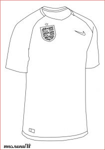 coloriage maillot psg beau images coloriage maillot angleterre a imprimer