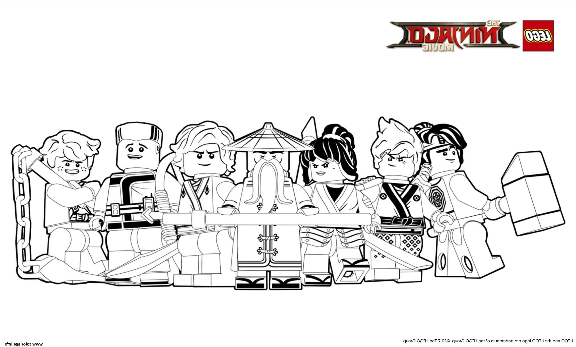 15 elegant de coloriage ninjago movie collection