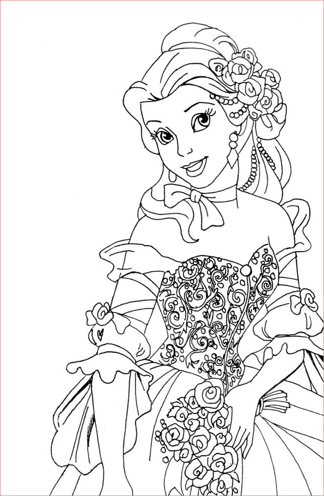 coloriages princesses gratuits a imprimer