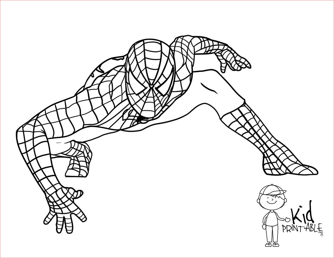 spiderman home ing coloring pages