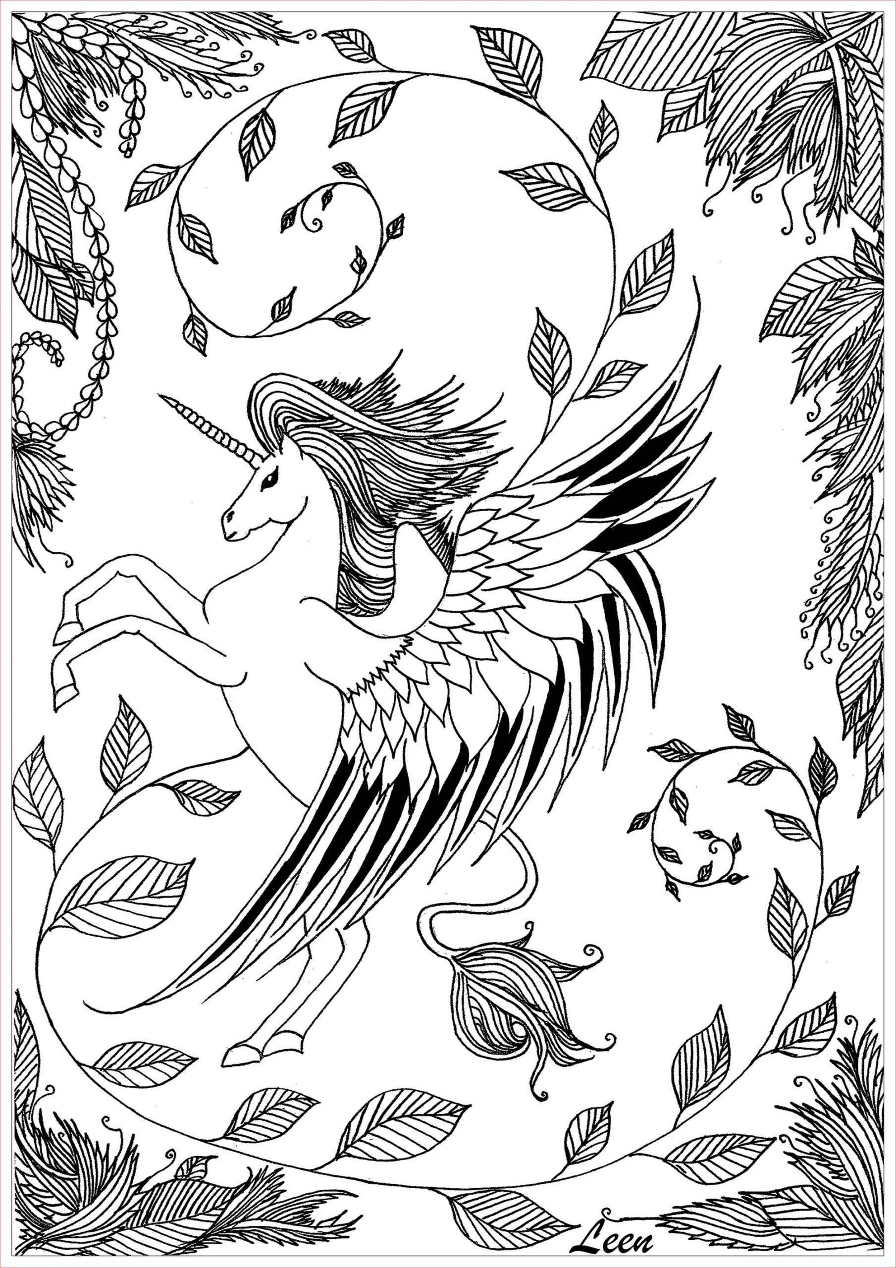 image=unicorns coloring page leen margot unicorn 1