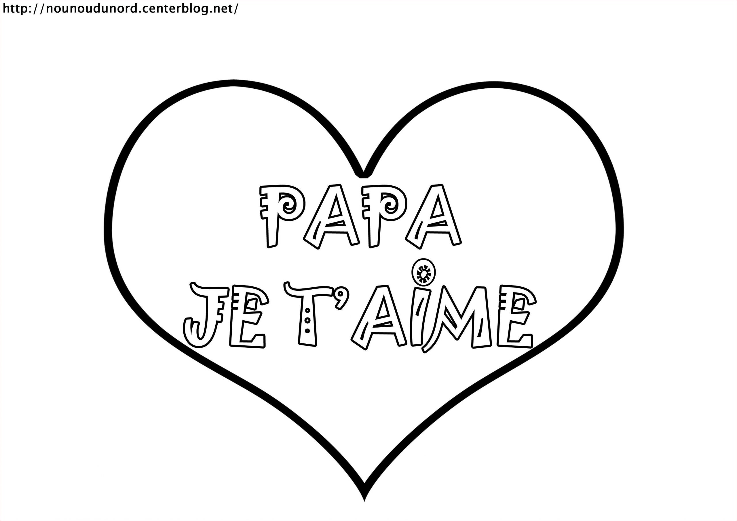 2536 coloriage coeur papa je t aime