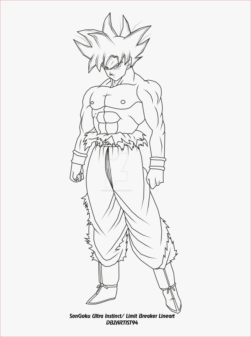 ibTmTww goku ultra instinct coloring pages hd png