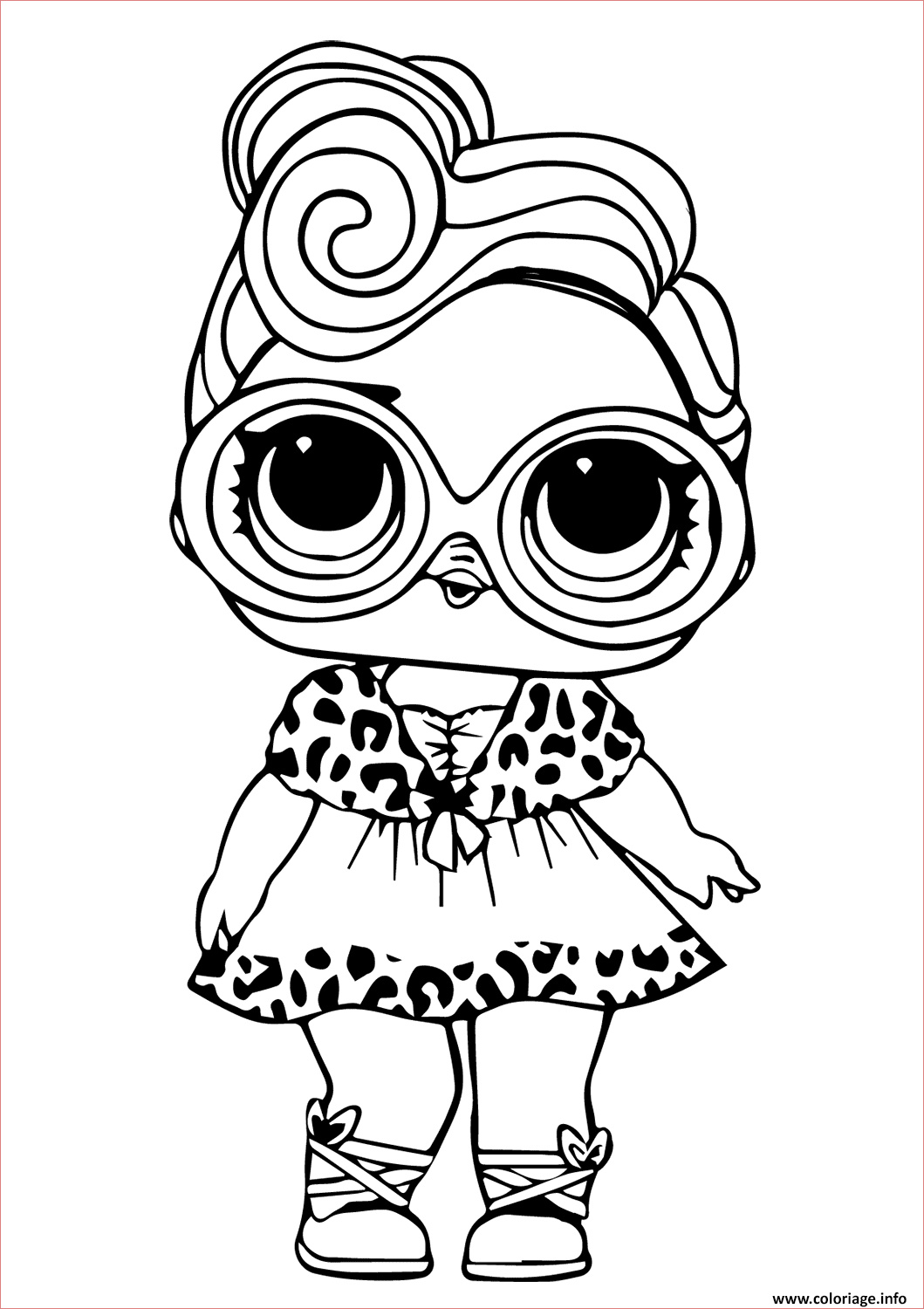 doll dollface coloriage