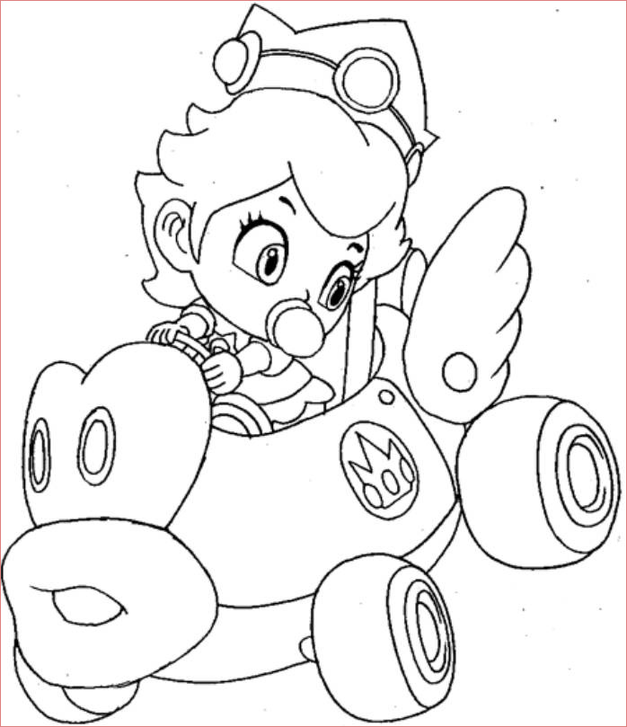 baby peach coloring pages