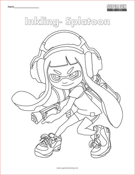 splatoon 2 marina drawing process with free coloring page encequiconcerne coloriage splatoon