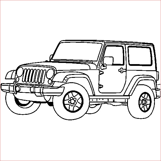 14 exclusif 4x4 coloriage collection