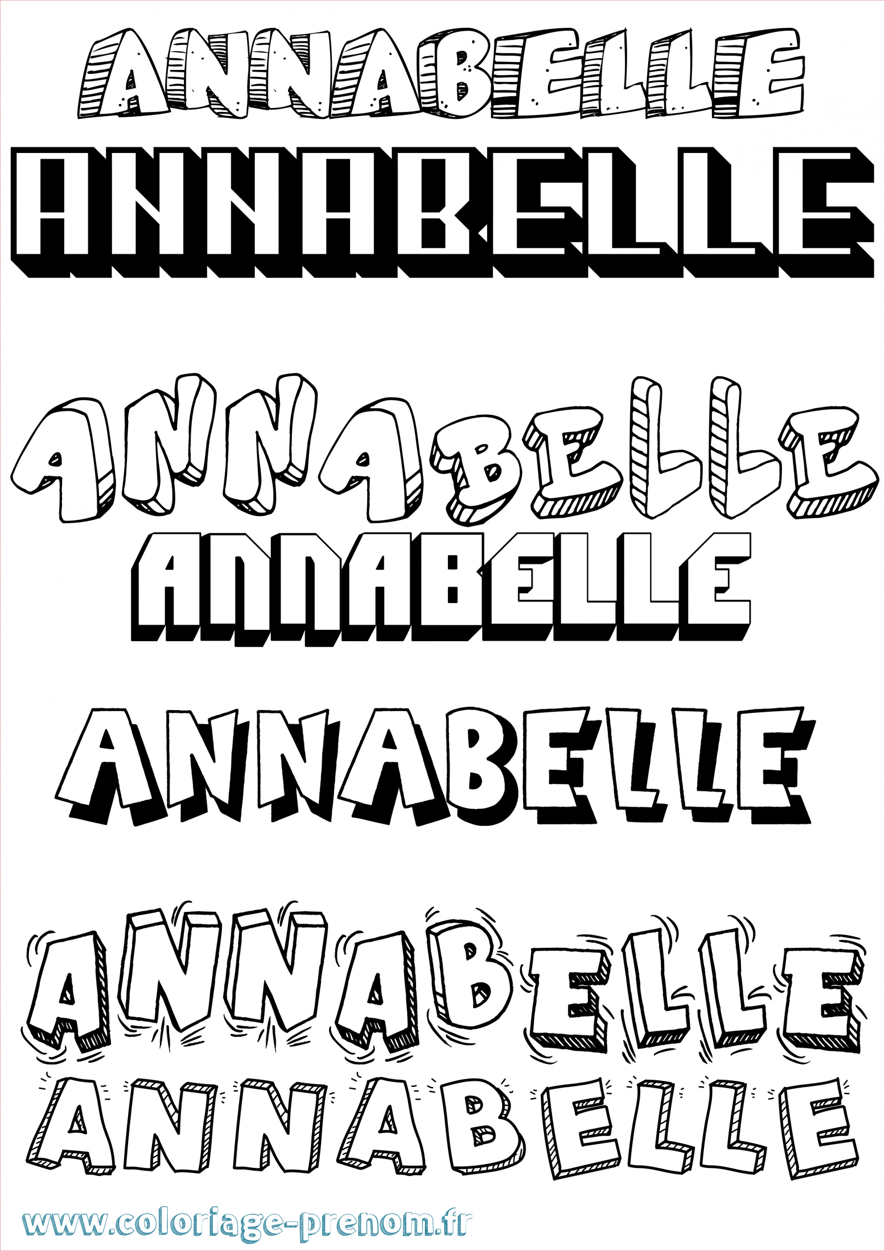 annabelle coloriage 744