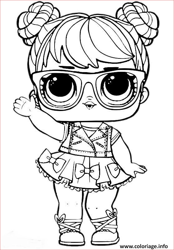 poupee surprise pour fille coloriage