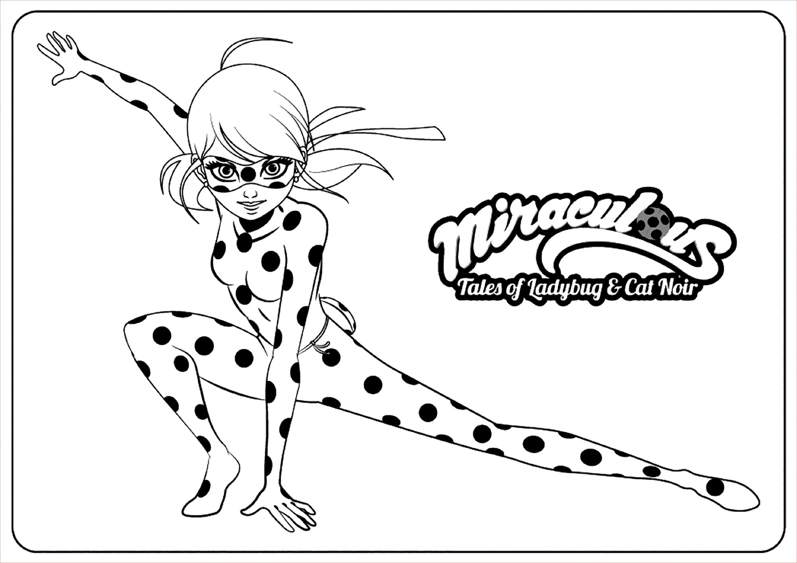 image=miraculous lady bug coloriage miraculous lady bug 1