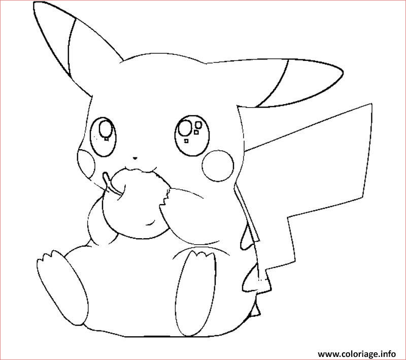 Coloriage Pikachu 69 dessin pikachu 69 coloriage